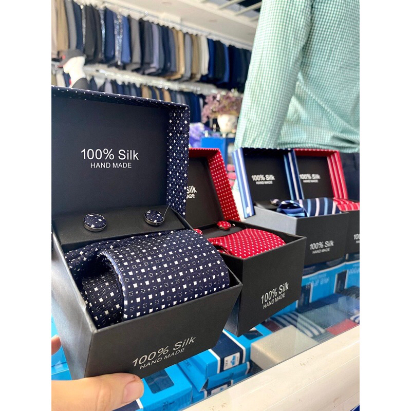 SET CÀ VẠT NAM SANG TRỌNG LỊCH LÃM