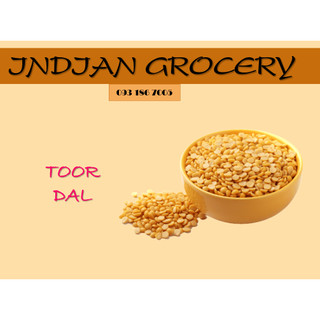 Đậu lăng vàng - toor dal/plain/split pigeon peas 1kg