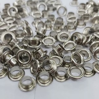 Khoen mắt cáo ore 10mm Khuy mắt cáo đóng bạt, bấm bạt Bằng sắt Túi 100 cái Có long đền