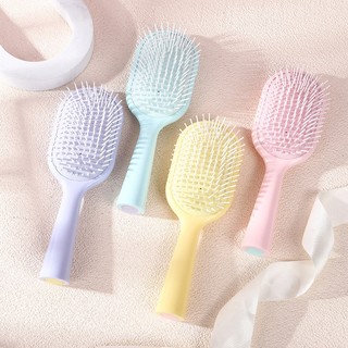 Lược chải tóc silicon massage AAA iLita, lượt gội đầu cao su mềm màu trắng giúp thư giãn da đầu