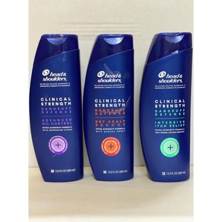 Dầu gội sạch gàu head & shoulders clinical strength 400ml-chuẩn mỹ