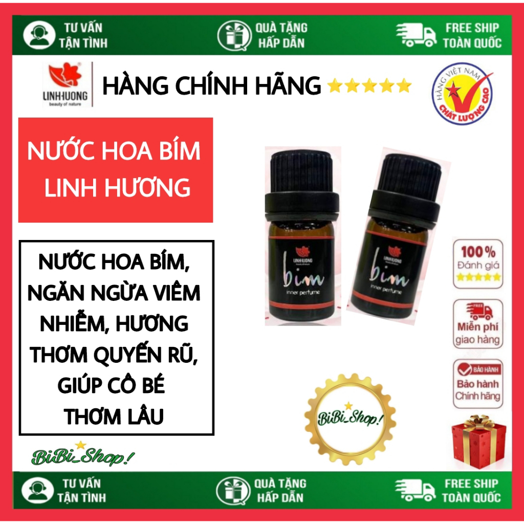 Nước Hoa Vùng Kín Linh Hương, Nước Hoa Bim Bim Linh Hương Nước Hoa Linh Hương thơm Lưu Hương Suốt 24H