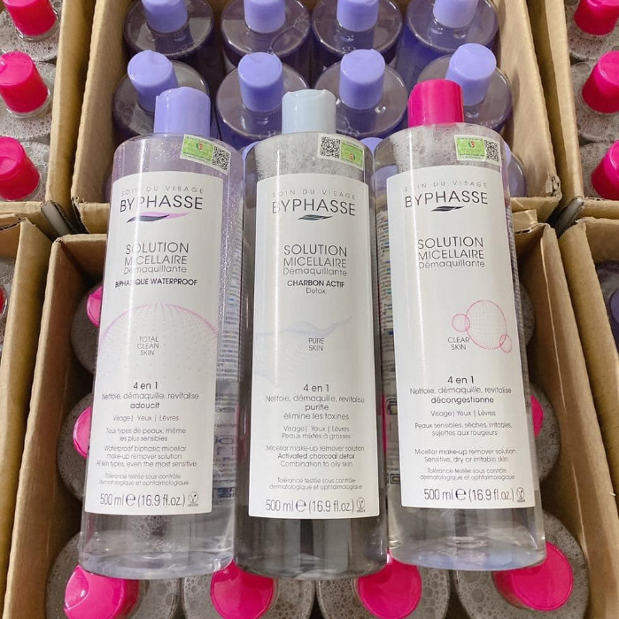 Nước Tẩy Trang Byphasse Micellar Make-up Remover Solution 500ml