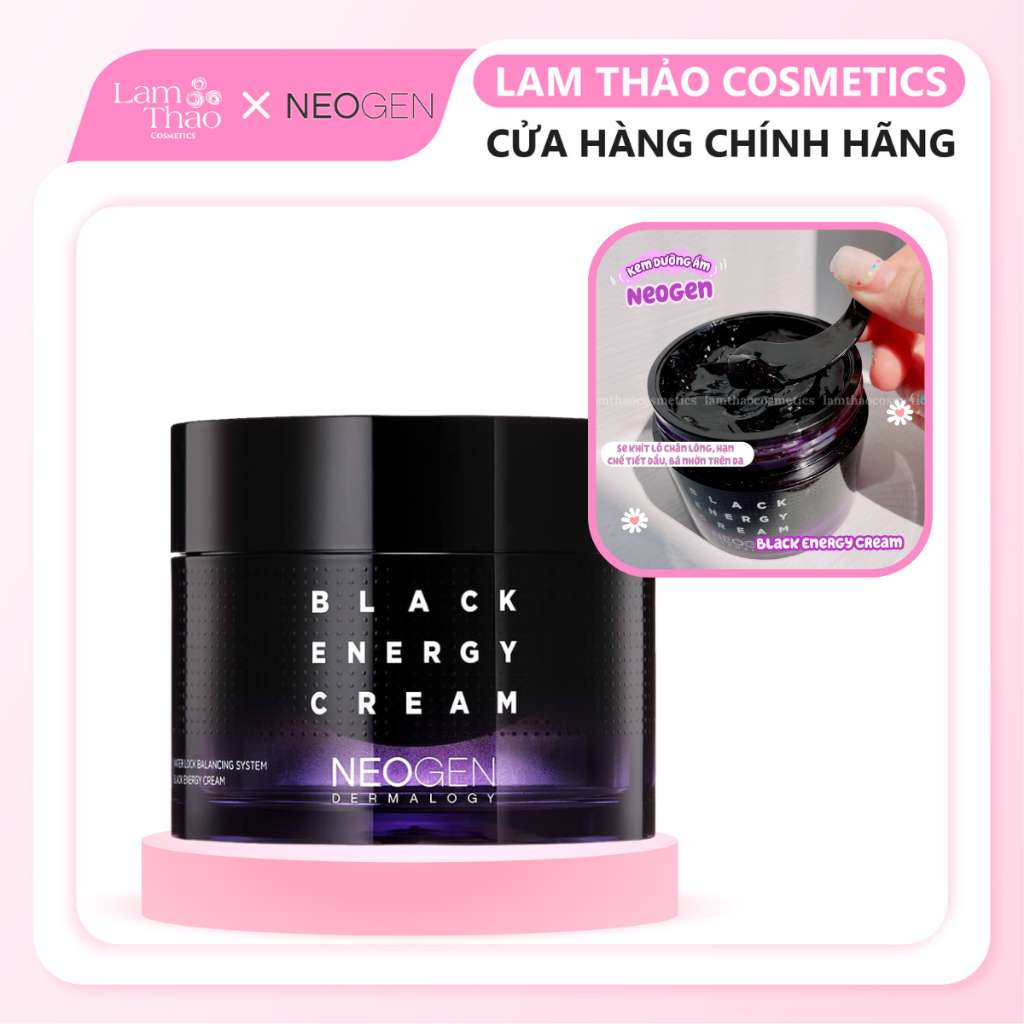 Kem Dưỡng Ẩm Neogen Black Energy Cream