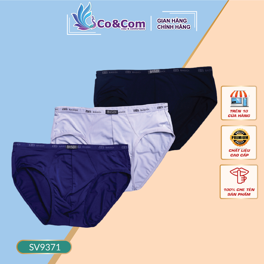 Quần lót nam CoandCom thông thoáng thấm hút kháng khuẩn khử mùi SV9371