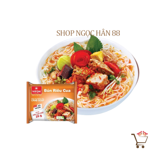 Bún riêu cua VIFON thùng 30 gói