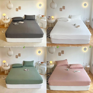 Combo 3 món ga gối cotton tici m2/m6/m8drap trải nệm cotton hàn quốc