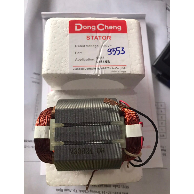 Cuộn stato máy mài 9553 Dongcheng/ DCA*