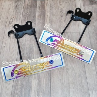 Bas & Bảng Tên RAIDER/SATRIA Fi Titan Màu Điện Phân