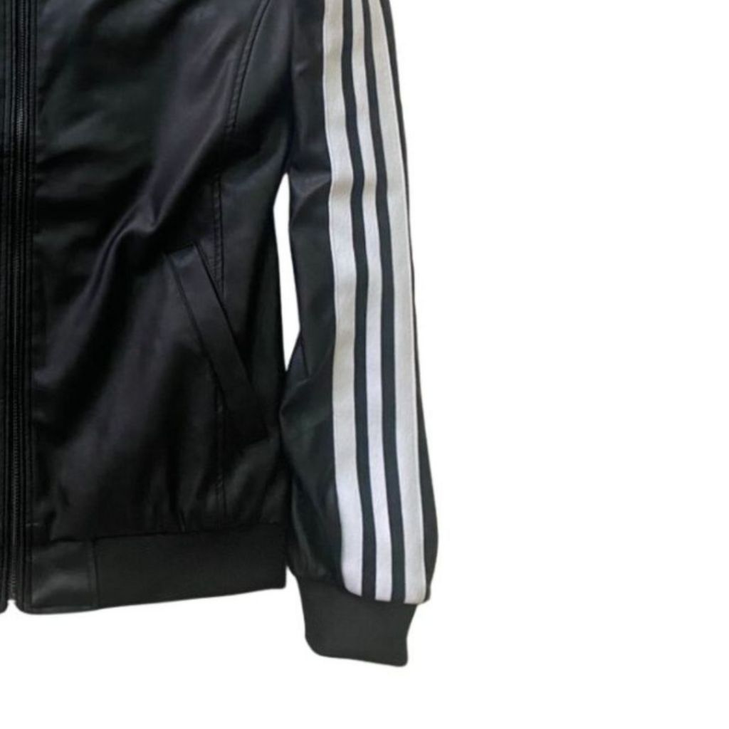 Áo khoác da cao cấp nam, áo da cổ bambo man cao cấp AKD003633