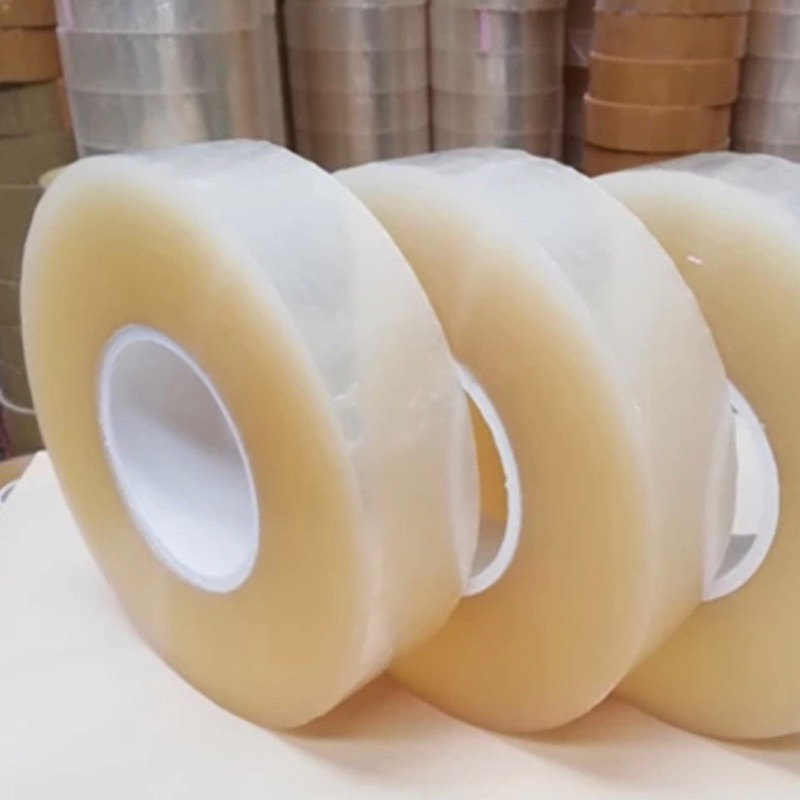 Băng keo đóng hàng 1kg , băng dính lõi nhựa mỏng 1kg