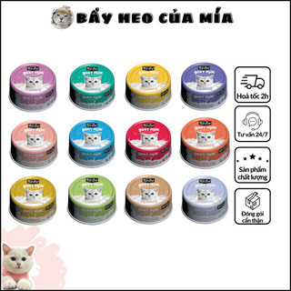 Thức ăn cho mèo - Pate Kitcat sữa dê, Kitcat Gravy lon 70gr