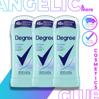 (AUTH)(BESTSELLER) LĂN SÁP KHỬ MÙI NỮ DEGREE SHOWER CLEAN 48H PROTECTION 74g.