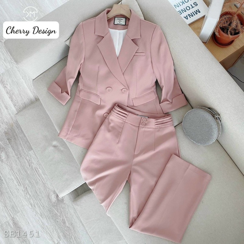 Áo blazer tay lỡ M453 dáng áo công sở 2 lớp cao cấp