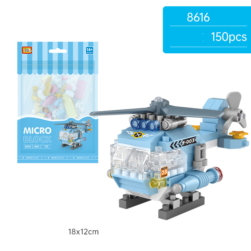 Bộ Đồ chơi lắp ráp mô hình phương tiện giao thông 8613-8624