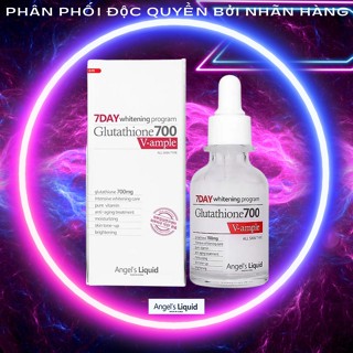 Serum Huyết Thanh Trắng Da 7Day Whitening Program Glutathione 700 Vample MIT_Cosmetic