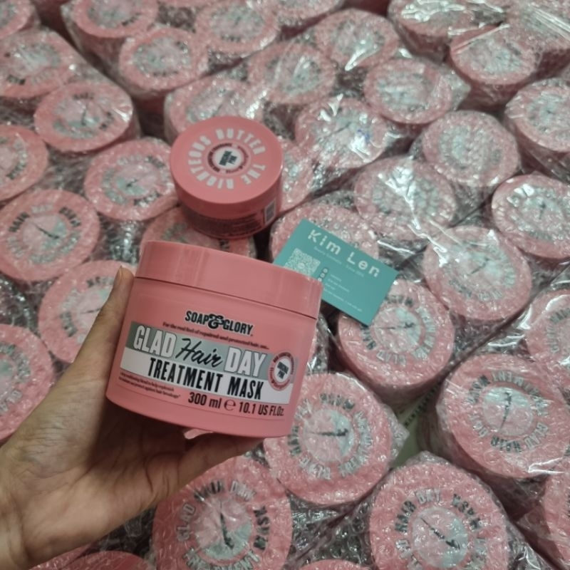 Mặt nạ ủ tóc Soap and Glory siêu mượt, phục hồi tóc hư tổn hũ 300ml
