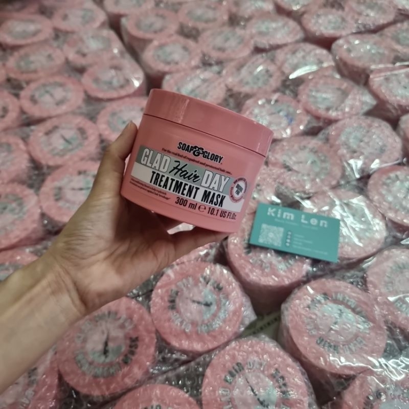 Mặt nạ ủ tóc Soap and Glory siêu mượt, phục hồi tóc hư tổn hũ 300ml