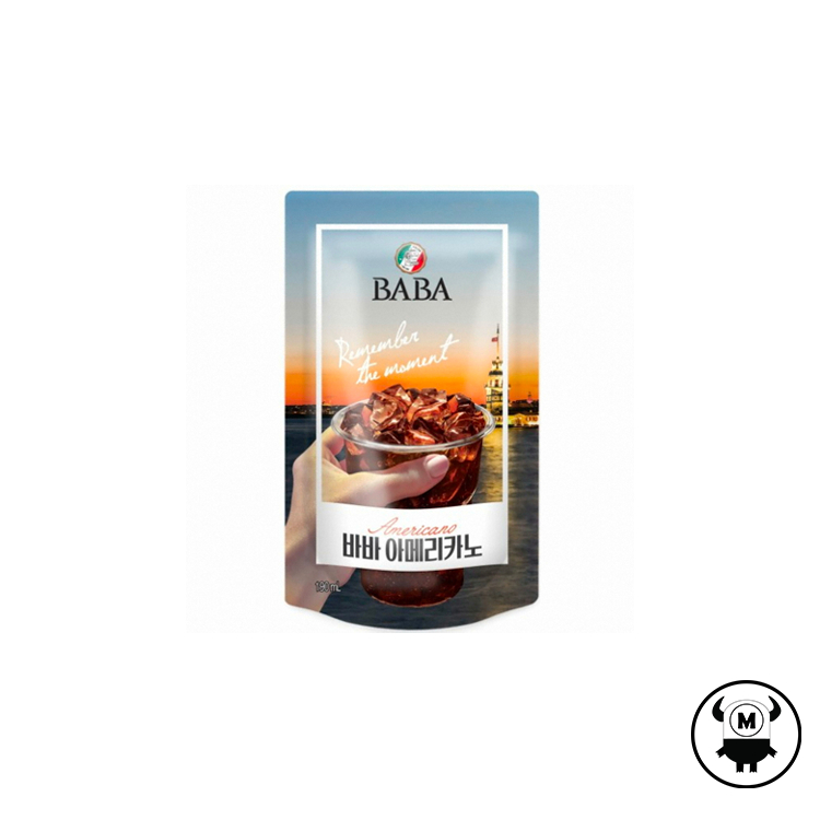 Baba) Cà phê Americano nhập khẩu Hàn Quốc 190ml