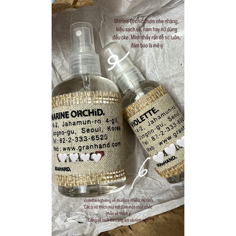 Nước hoa Granhand