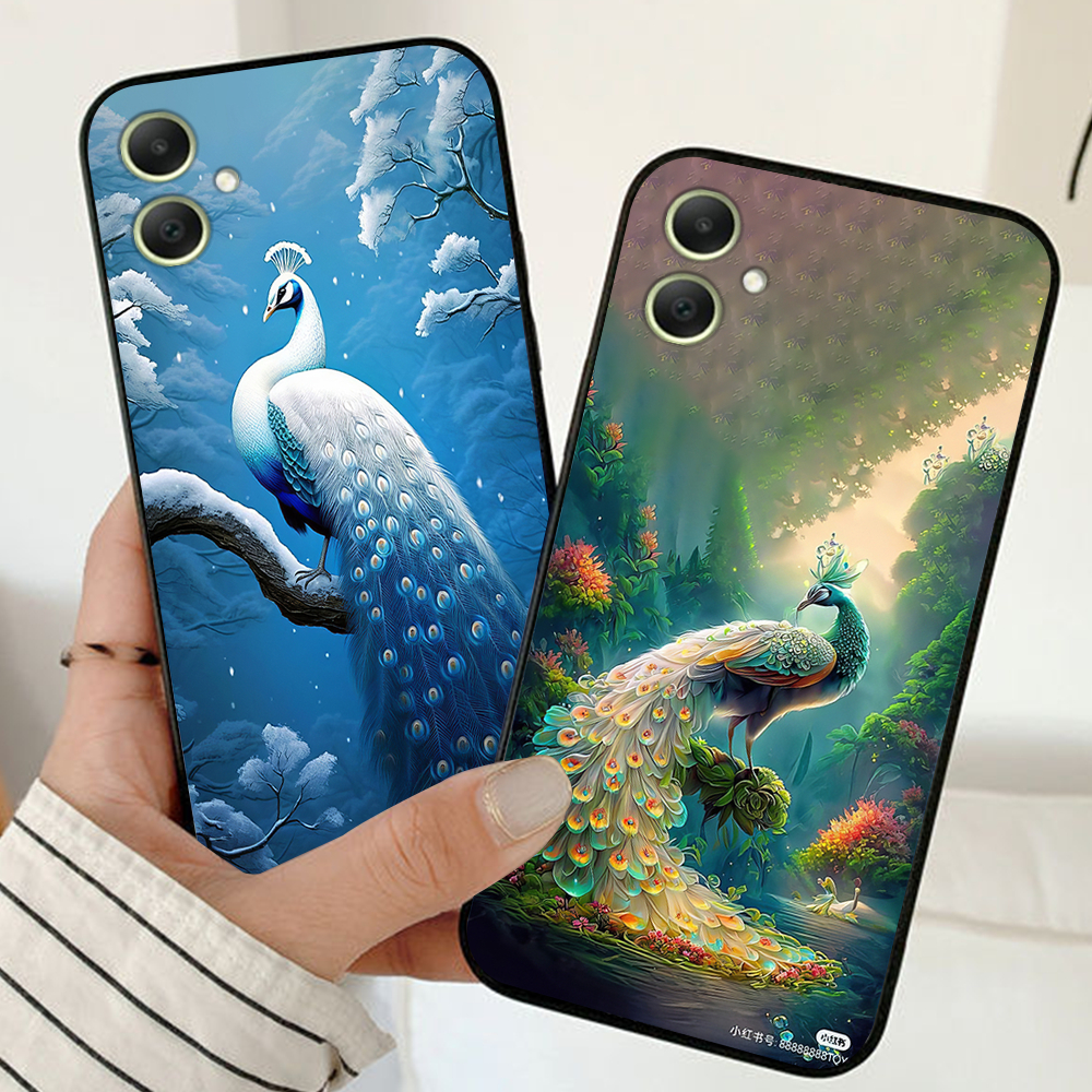 Ốp lưng Samsung a05s / a05 thương hiệu in vân da