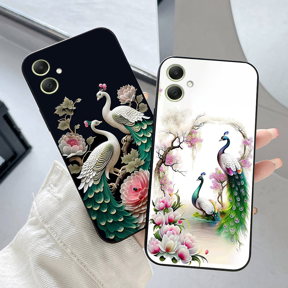 Ốp lưng Samsung a05s / a05 thương hiệu in vân da