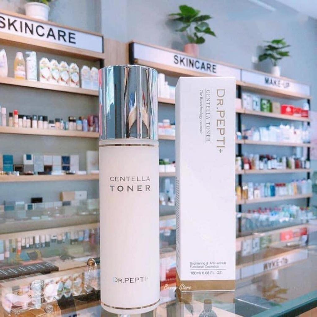 Nước Hoa Hồng Dưỡng Da Căng Bóng Dr.Pepti Centella Toner 180ml