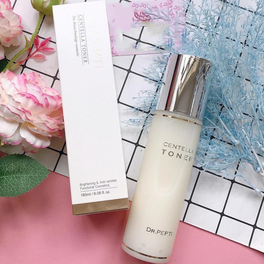 Nước Hoa Hồng Dưỡng Da Căng Bóng Dr.Pepti Centella Toner 180ml