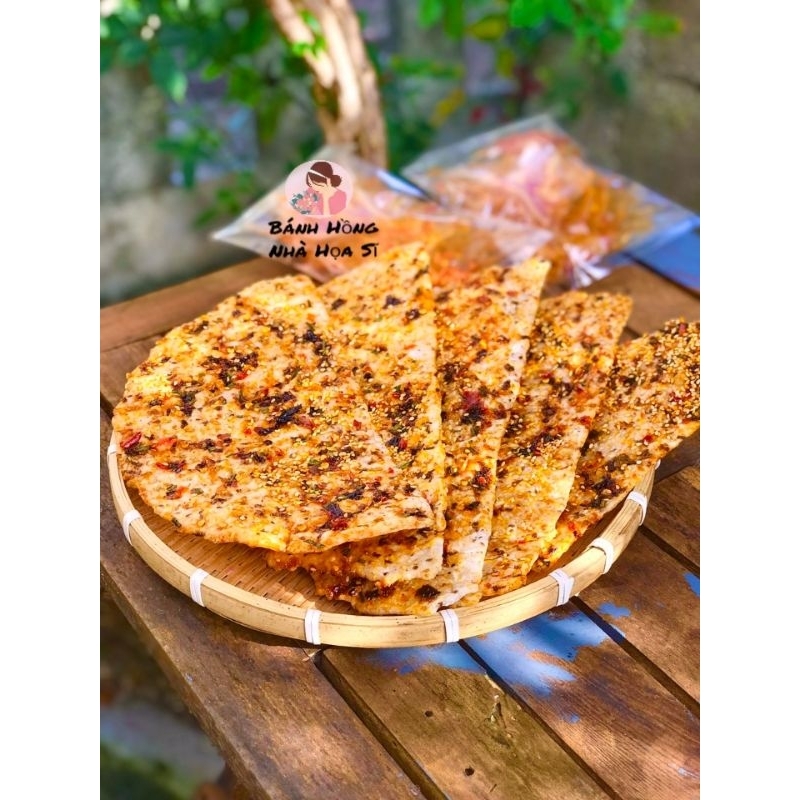 Bánh tráng nước dừa nướng mắm tép 5 bánh