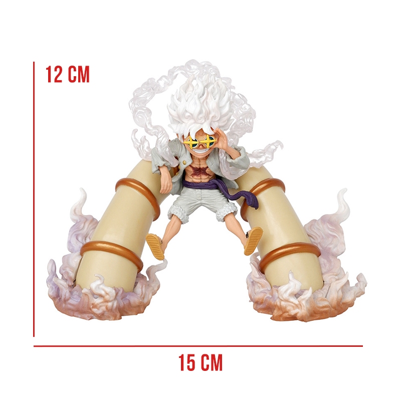 Mô hình Luffy gear 5 ống nước siêu đáng yêu