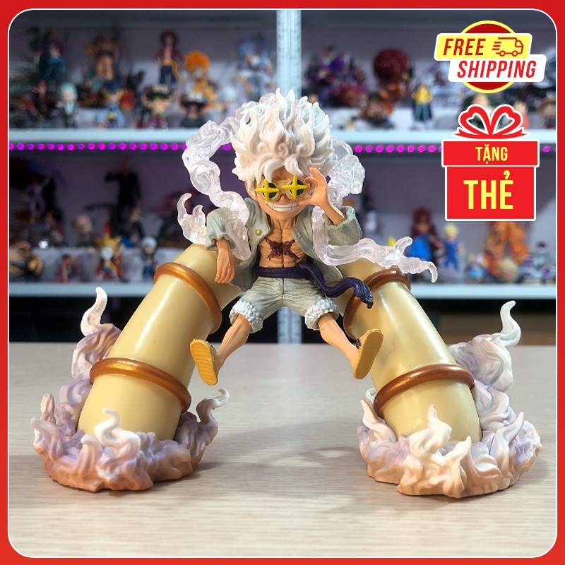 Mô hình Luffy gear 5 ống nước siêu đáng yêu