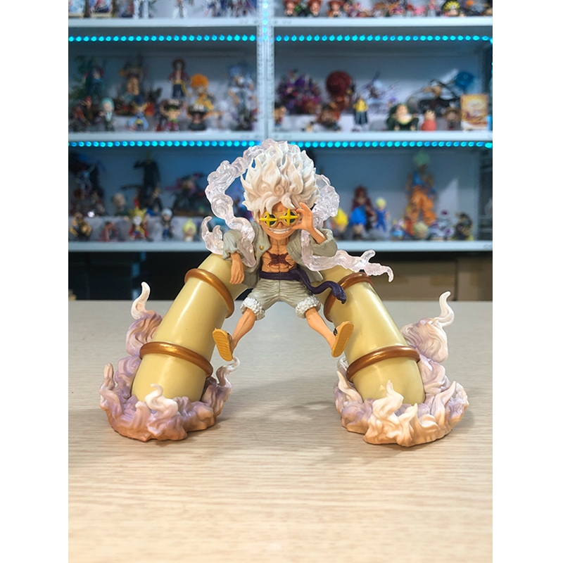 Mô hình Luffy gear 5 ống nước siêu đáng yêu
