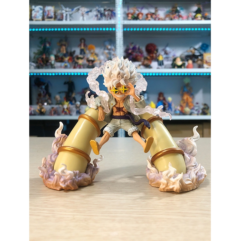 Mô hình Luffy gear 5 ống nước siêu đáng yêu
