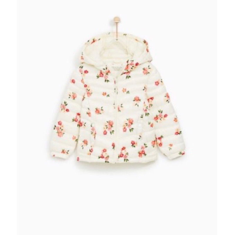 Áo phao siêu nhẹ bé gái Z.A.R.A xuất dư xịn