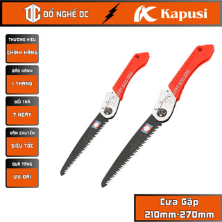 Cưa Gập, Cưa Gỗ Cầm Tay 210mm 210mm K-2333 K-2332 Kapusi Nhật Bản, thép mangan, Cưa cắt gỗ, thạch cao, cành cây