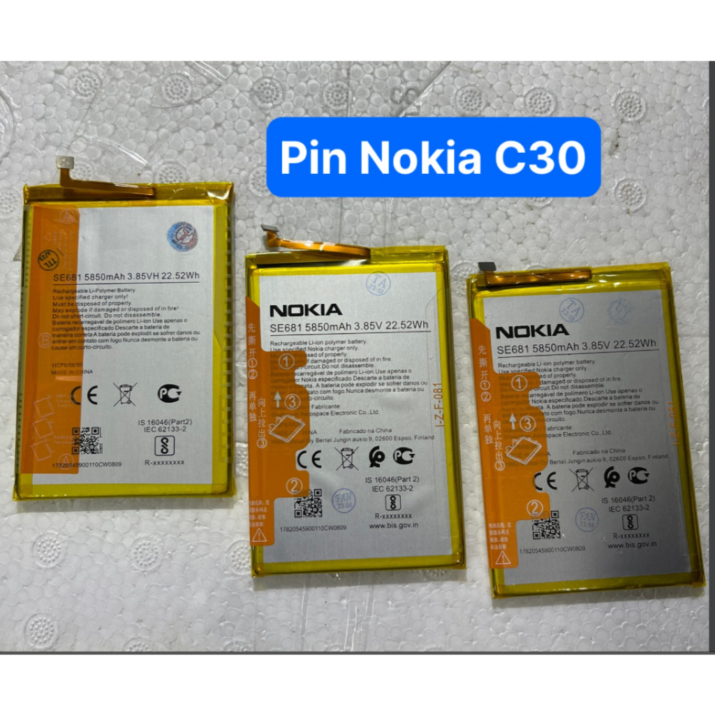 Pin Nokia C30