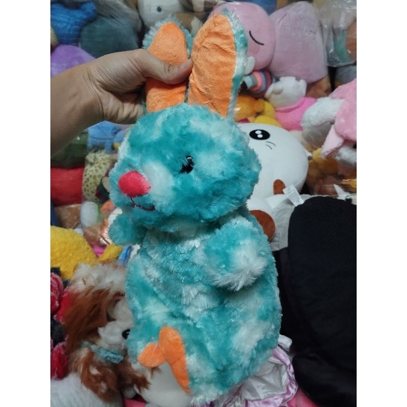 Gấu bông thỏ lông loang hàng mỹ size khoảng 30cm