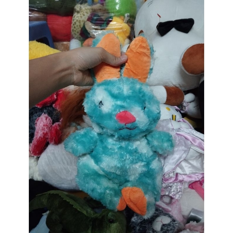 Gấu bông thỏ lông loang hàng mỹ size khoảng 30cm