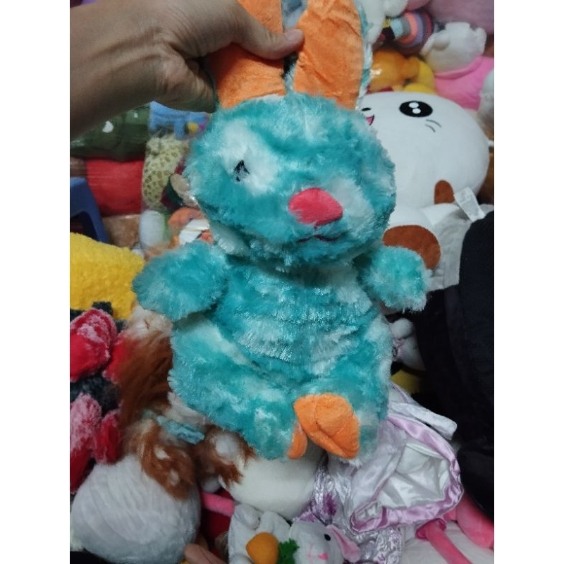 Gấu bông thỏ lông loang hàng mỹ size khoảng 30cm