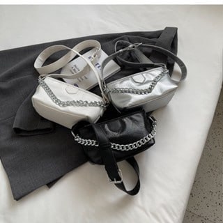 Túi xách nữ, túi đeo chéo thời trang công sở Hàn Quốc đeo chéo hot trend _ HOBO TÚI CHẬU DÂY PHỐI XÍCH