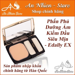 Phấn phủ dưỡng ẩm, kiềm dầu siêu mịn Edally EX - Edally EX Nude Powder Foundation brightening - matte effect SPF25/PA++