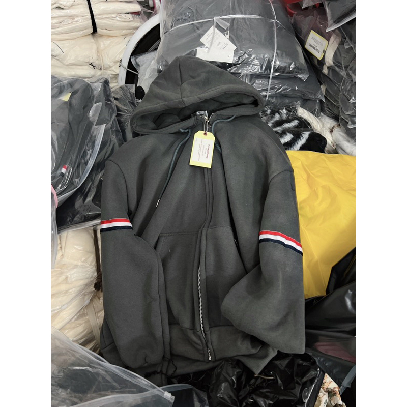 Khoác Hoodie dây thom