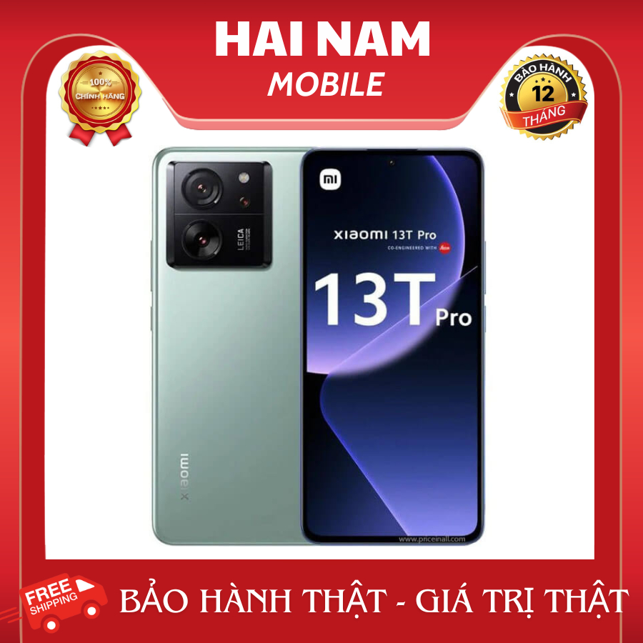 Điện thoại Xiaomi 13T Pro - Hàng Chính Hãng, mới 100%, Bảo hành 18 tháng