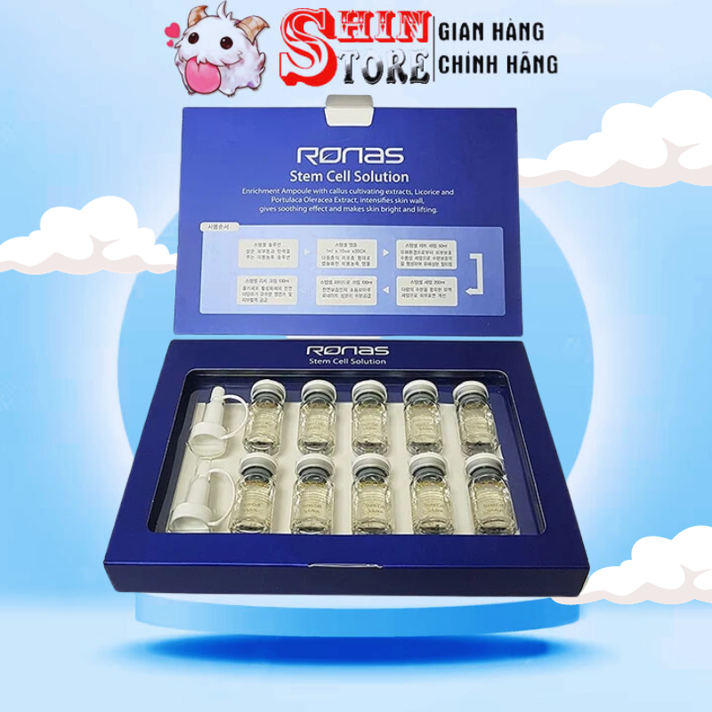 Tế bào gốc Ronas Stem Cell Solution Hàn Quốc Chính Hãng