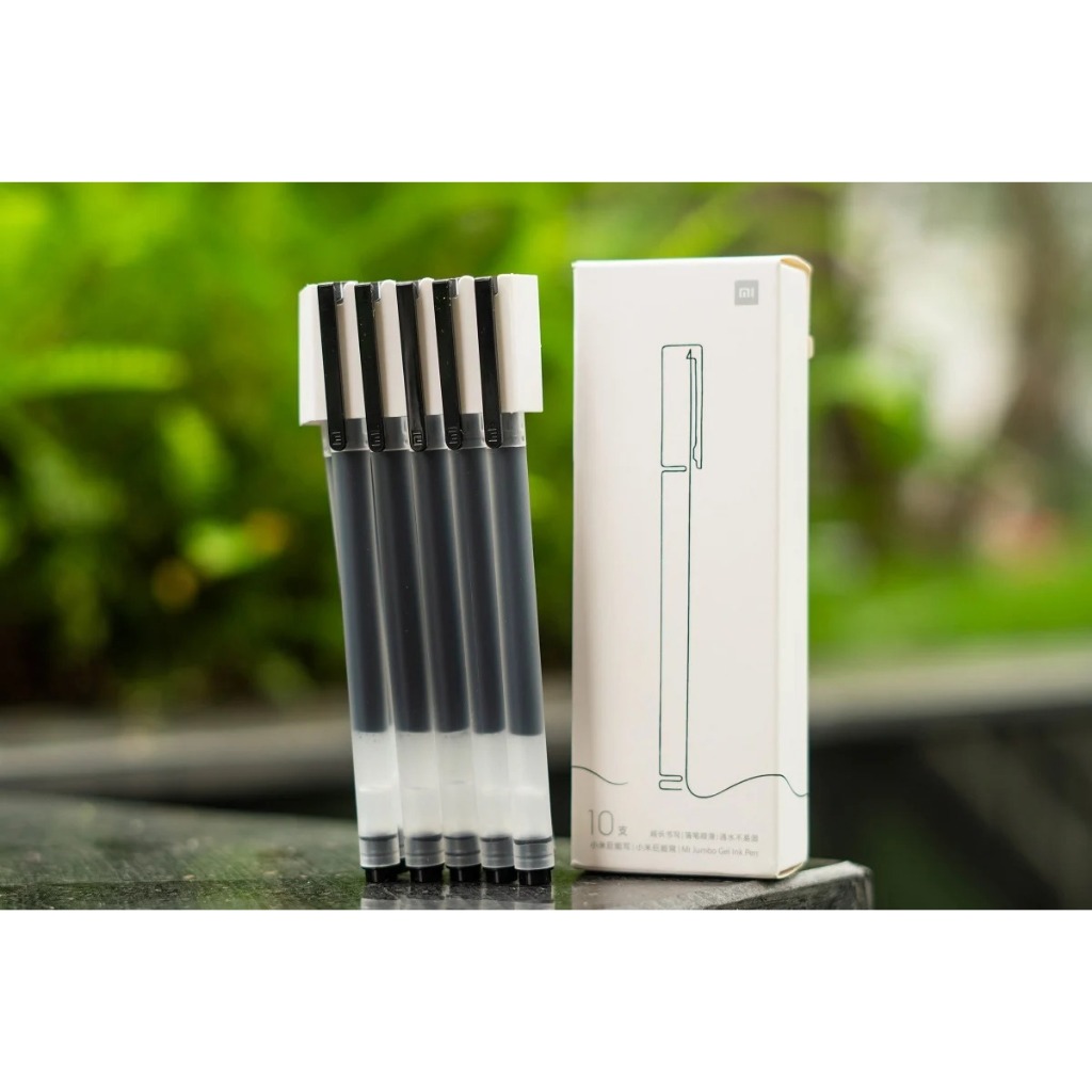 Bút bi gel nước Xiaomi ngòi 0.5mm mực đen, viết lâu MJZXB02WC