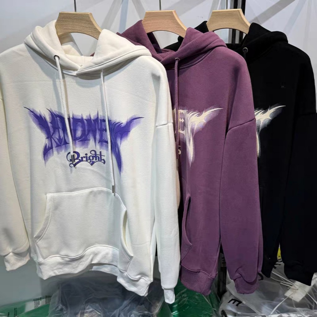 Áo hoodie nam nữ form rộng, áo khoác hoodie nỉ zip quảng châu thời trang