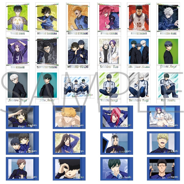 Thẻ card nhân phẩm Polaroid Premium Blue Lock