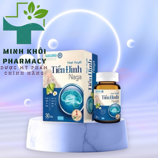 Hoạt Huyết Tiền Đình Naga ( hộp 30 viên) giúp tăng cường tuần hoàn não và giảm thiểu năng tuần hoàn não