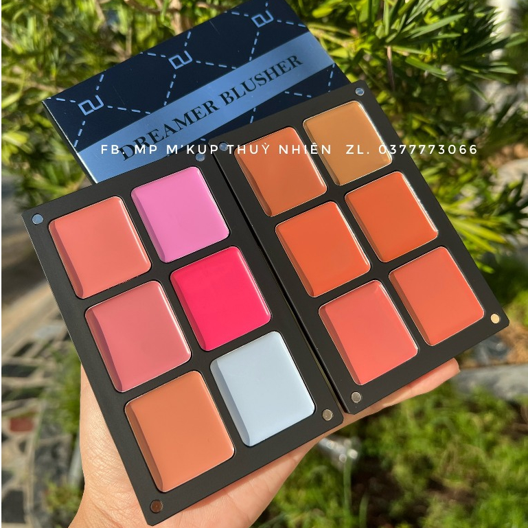 Bảng má hồng kem DREAMER UMI BLUSHER 6 ô