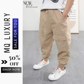 Quần Kaki trẻ em M1, chất kaki gió Hàn, vận động thoải mái cho bé MQ LUXURY